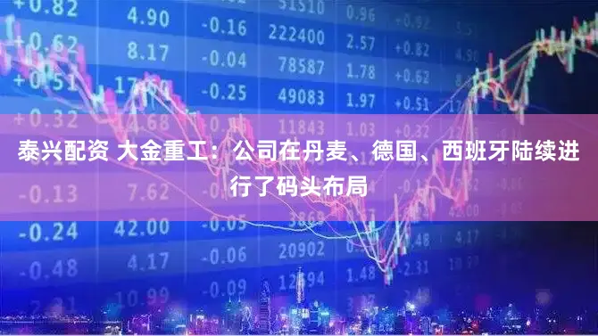 泰兴配资 大金重工：公司在丹麦、德国、西班牙陆续进行了码头布局