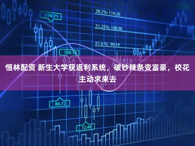 恒林配资 新生大学获返利系统，破钞辣条变富豪，校花主动求来去