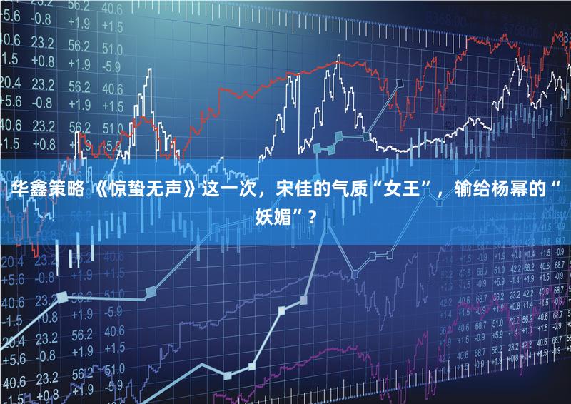 华鑫策略 《惊蛰无声》这一次，宋佳的气质“女王”，输给杨幂的“妖媚”？