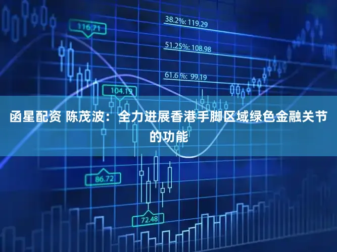 函星配资 陈茂波：全力进展香港手脚区域绿色金融关节的功能