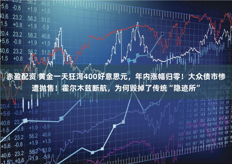赤盈配资 黄金一天狂泻400好意思元,年内涨幅归零!大众债市惨遭抛售!霍尔木兹断航,为何毁掉了传统“隐迹所”