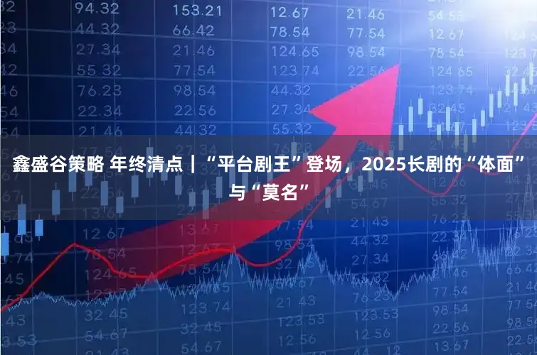 鑫盛谷策略 年终清点｜“平台剧王”登场，2025长剧的“体面”与“莫名”